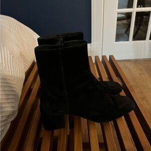 Black Suede Vince Boots